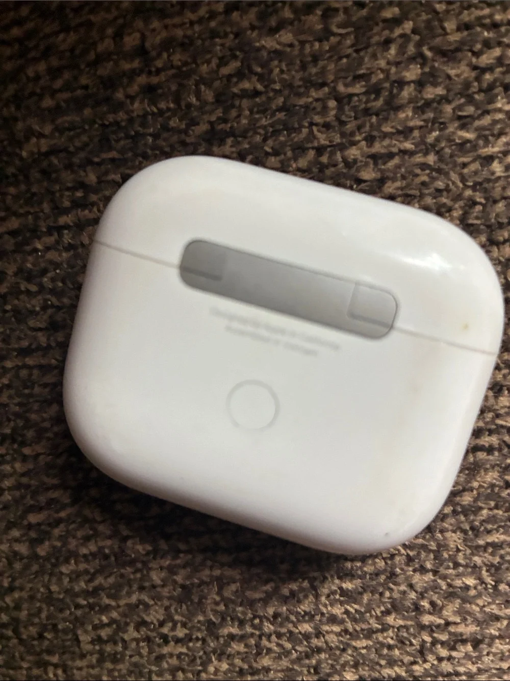 Apple White Wireless Earbuds Charging Case